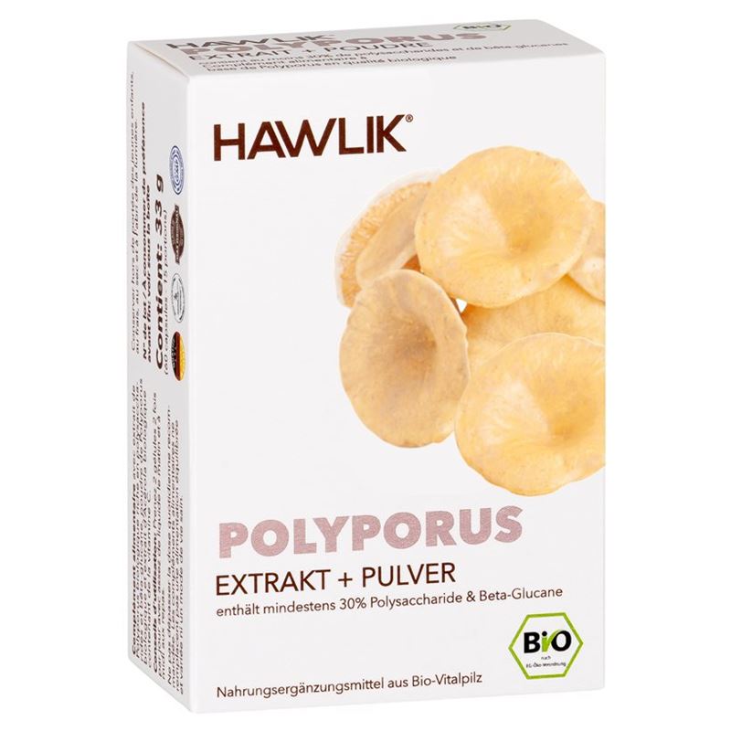 HAWLIK Polyporus Extrakt + Pulver Kaps 120 Stk