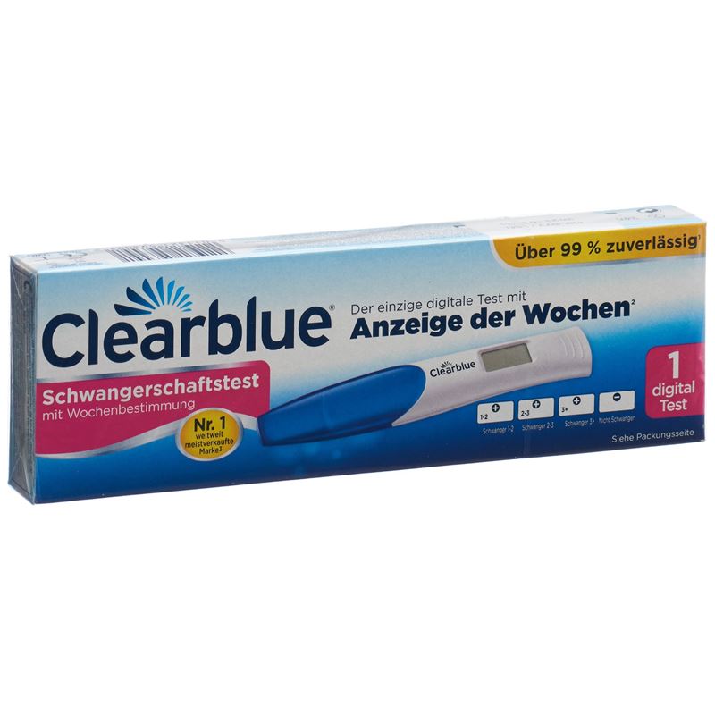 CLEARBLUE Schwangerschaftstest Wochenbestimmung