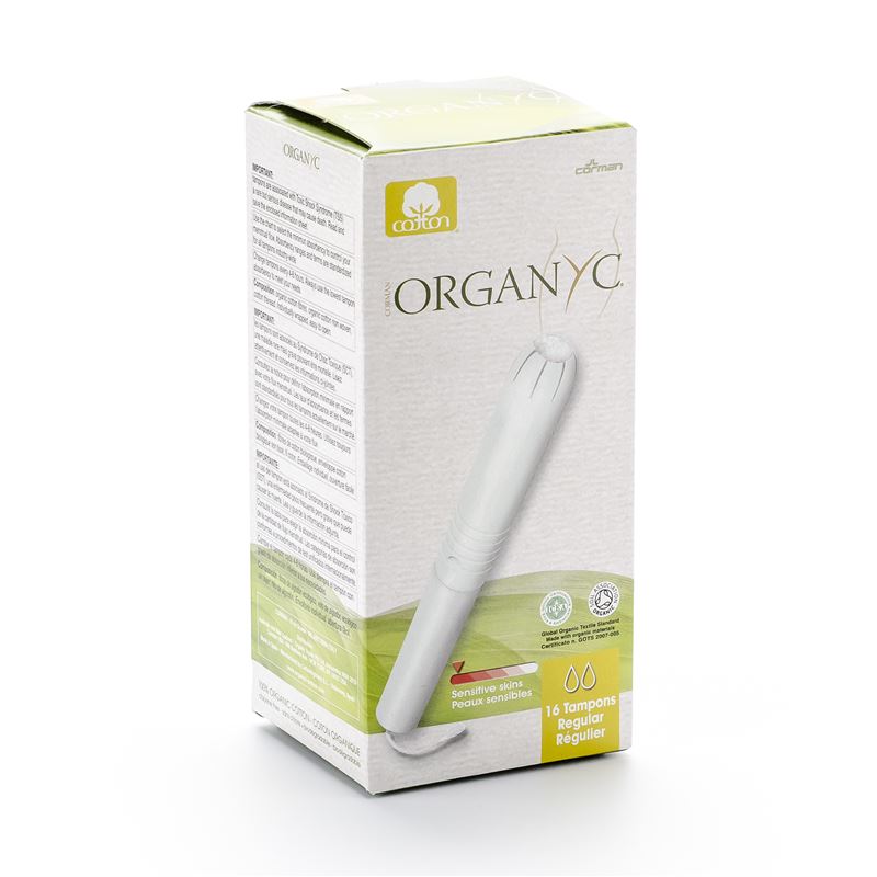 ORGANYC Tampons Regular mit Applikator 16 Stk