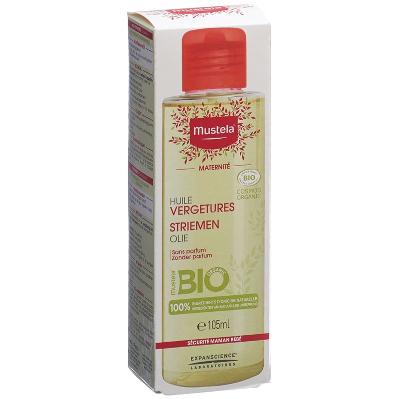 MUSTELA Mutter Schwangersch Str Öl BIO 105 ml