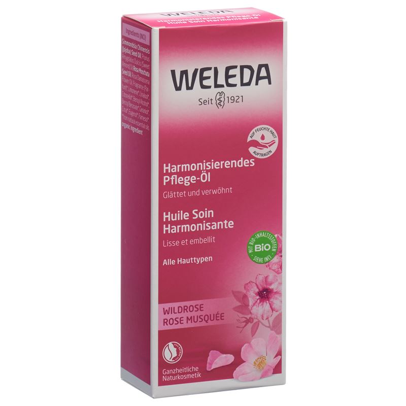 WELEDA WILDROSE Harmonisierendes Pflege-Öl 100 ml