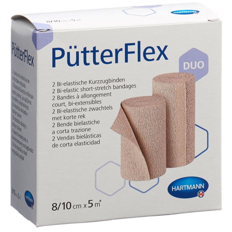 PÜTTER FLEX Binde 8/10cmx5m 2 Stk