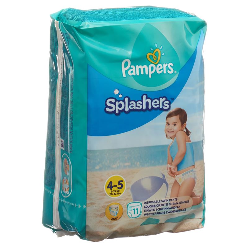 PAMPERS Splashers Gr4-5 Tragepack 11 Stk