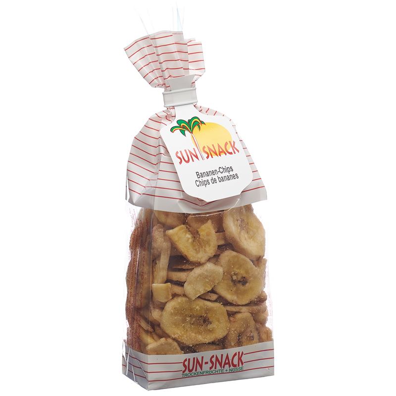 SUN SNACK Bananen-Chips Btl 120 g