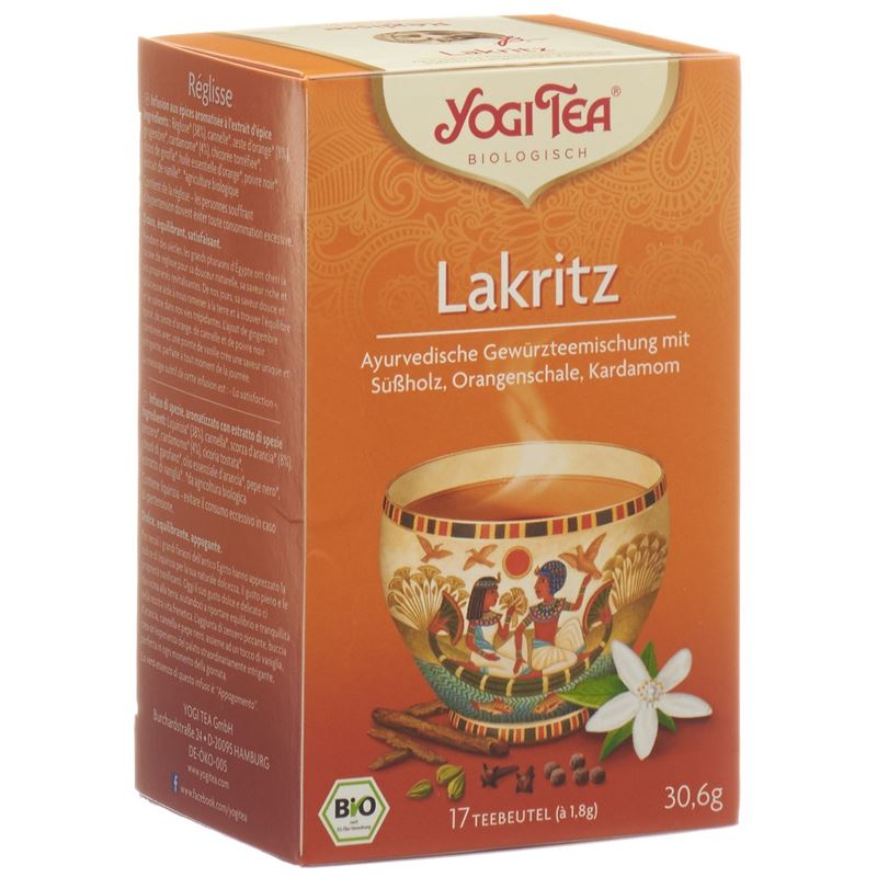 YOGI TEA Lakritz Egyptian Spice 17 Btl 1.8 g