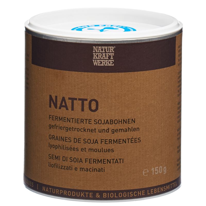 NATURKRAFTWERKE Natto Sojabohnen gemahlen 150 g