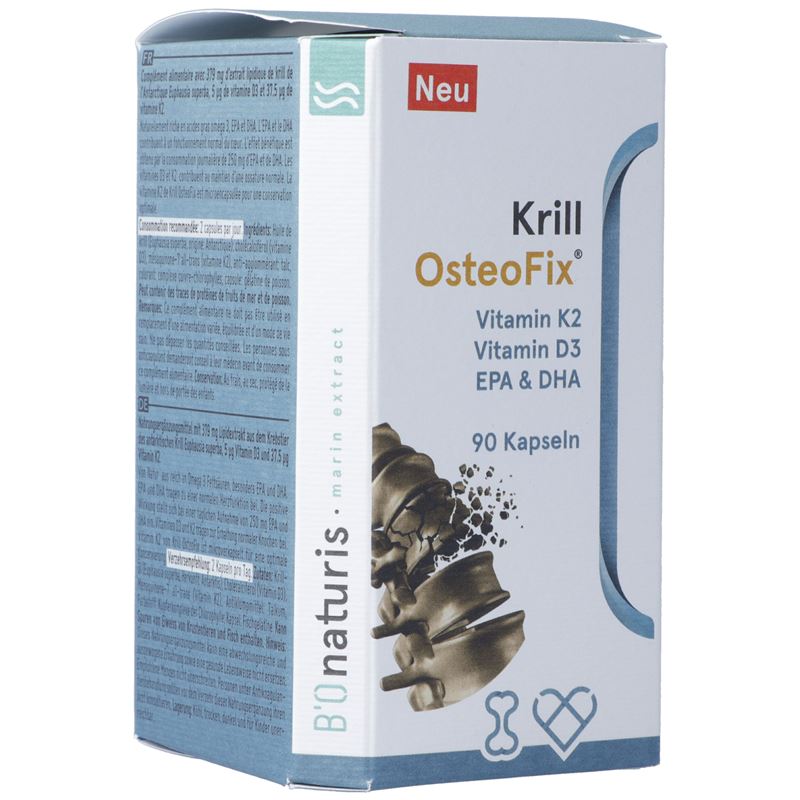 BIONATURIS Krill Osteofix Kaps 379 mg 90 Stk