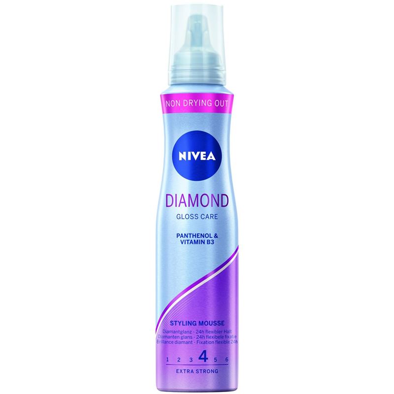 NIVEA HAIR CARE Diam Gl Care Styling Mousse 150 ml