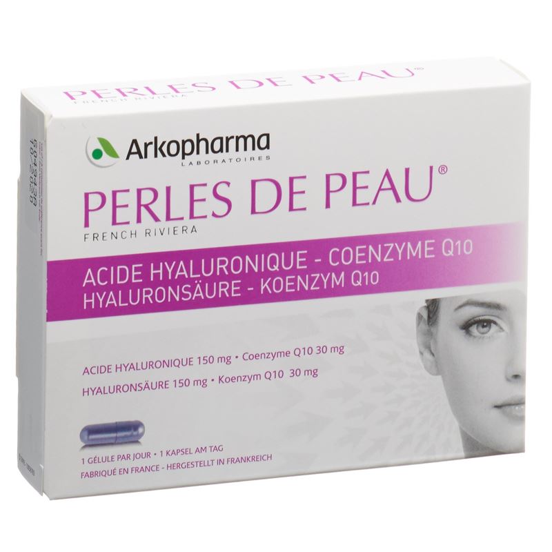 PERLES DE PEAU Hyaluronsäure+Q10 Kaps 30 Stk