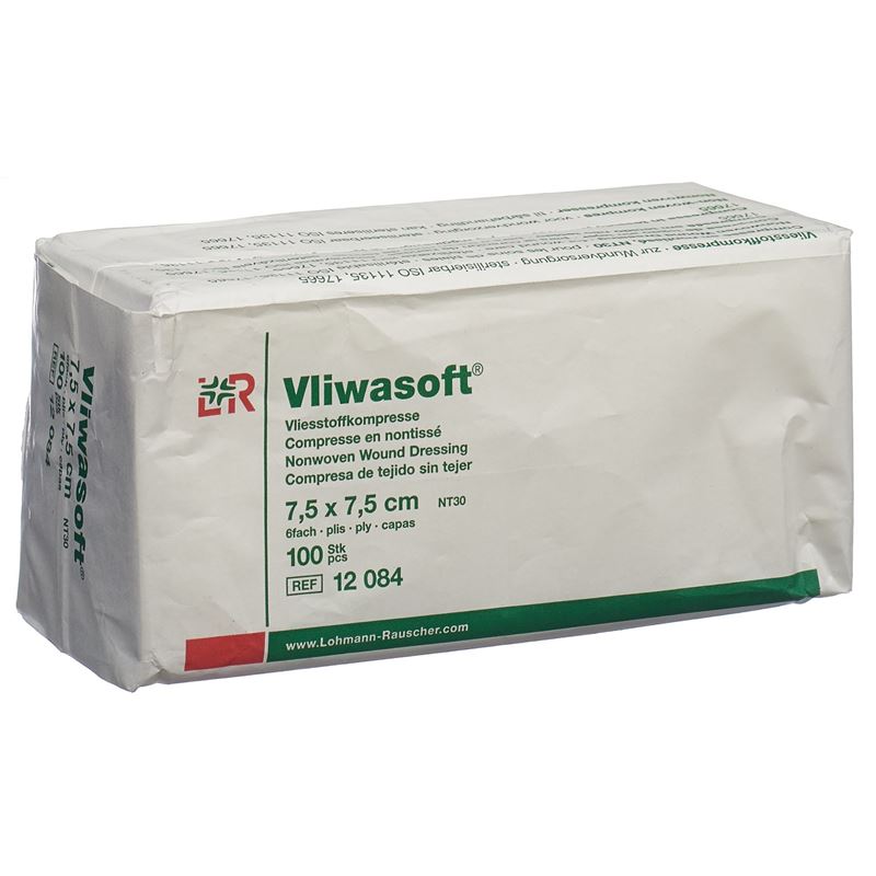 VLIWASOFT Vliesstoffko 7.5x7.5cm 6-l Btl 100 Stk