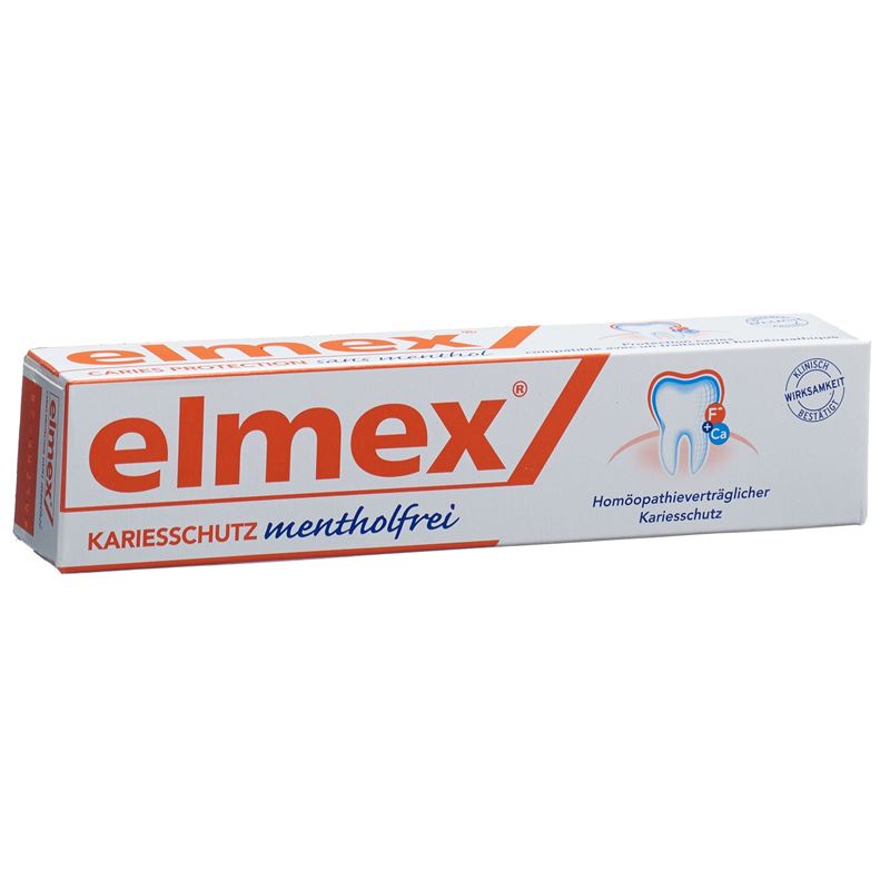 ELMEX KARIESSCHUTZ Zahnpasta mentholfrei 75 ml