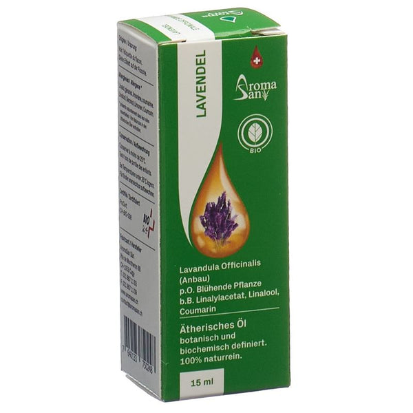 AROMASAN Lavendel Äth/Öl in Schachtel Bio 15 ml