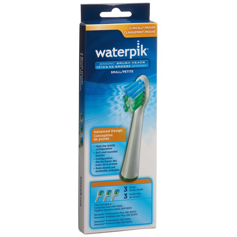 WATERPIK Aufsteckbürsten Small SRSB-3E 3 Stk