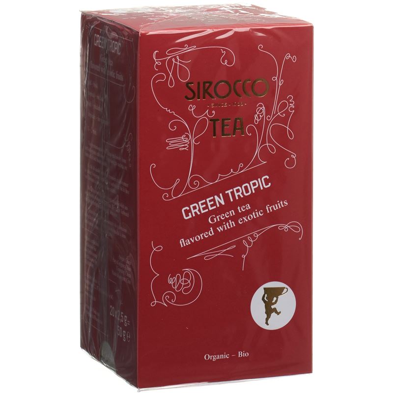 SIROCCO Teebeutel Green Tropic 20 Stk