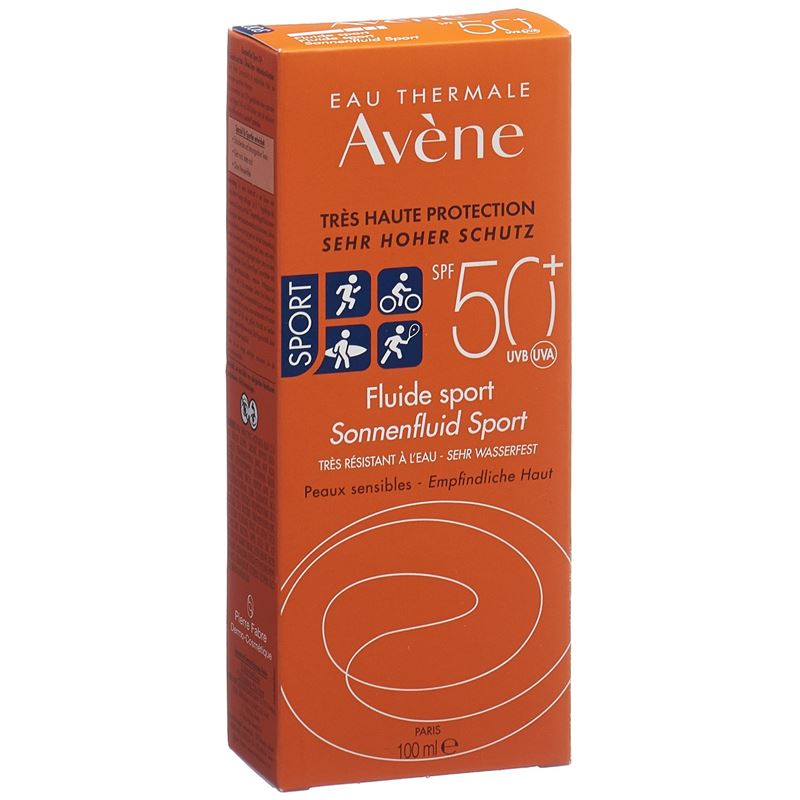 AVENE SUN Sonnenfluid Sport SPF50+ 100 ml