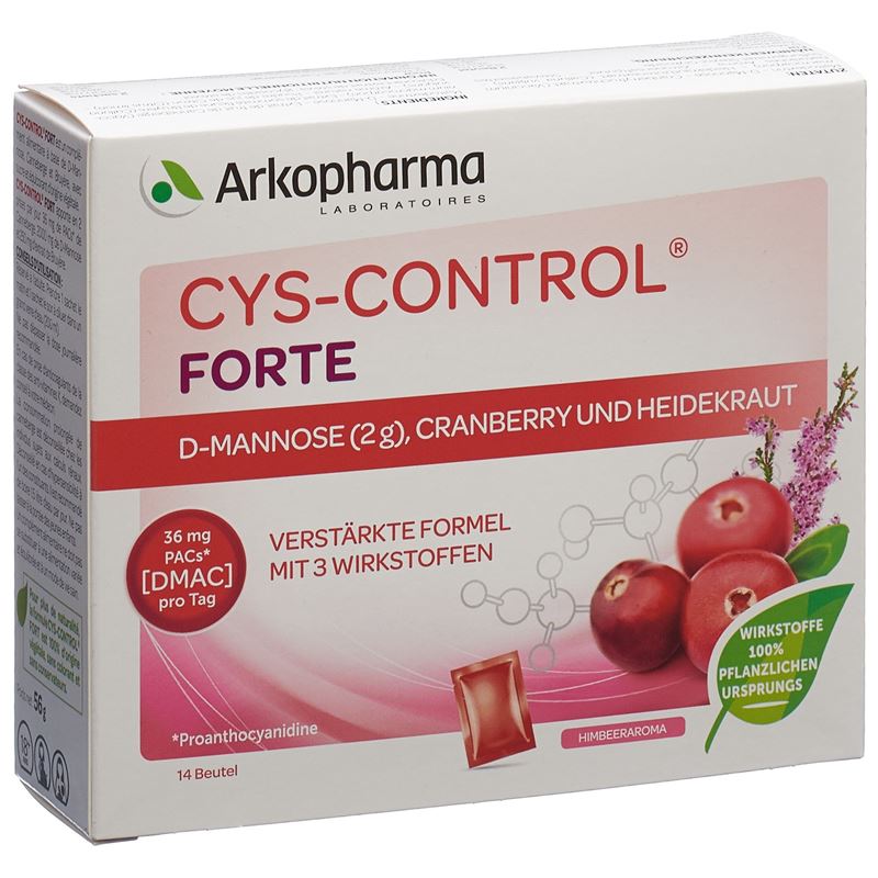 CYS-CONTROL Forte D-Mannose Cranber Heidekr 14 Stk