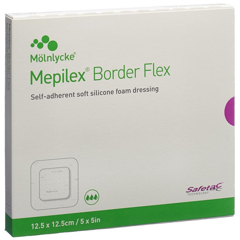 MEPILEX Border Flex 12.5x12.5cm 5 Stk