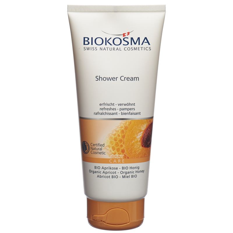 BIOKOSMA Shower Cream Aprikose-Honig 200 ml