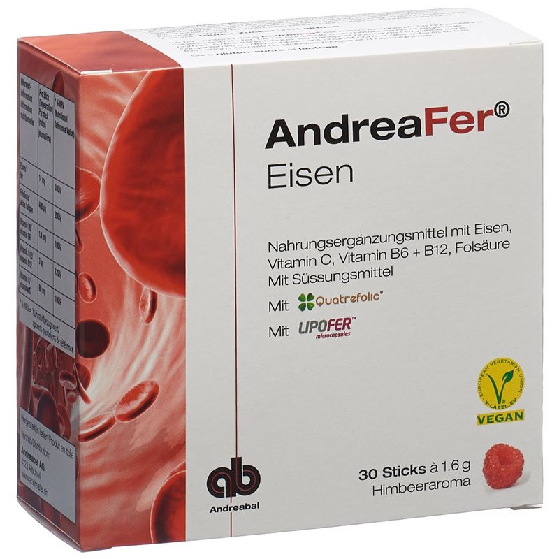 ANDREAFER Eisen Sticks 30 Stk