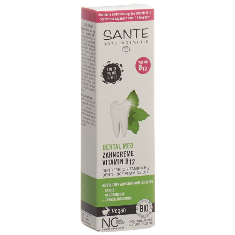 SANTE Dental Med Zahncreme Vit B12 Tb 75 ml