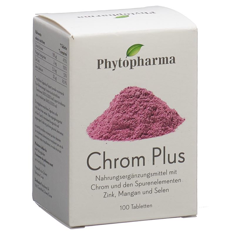 PHYTOPHARMA Chrom Plus Tabl 100 Stk