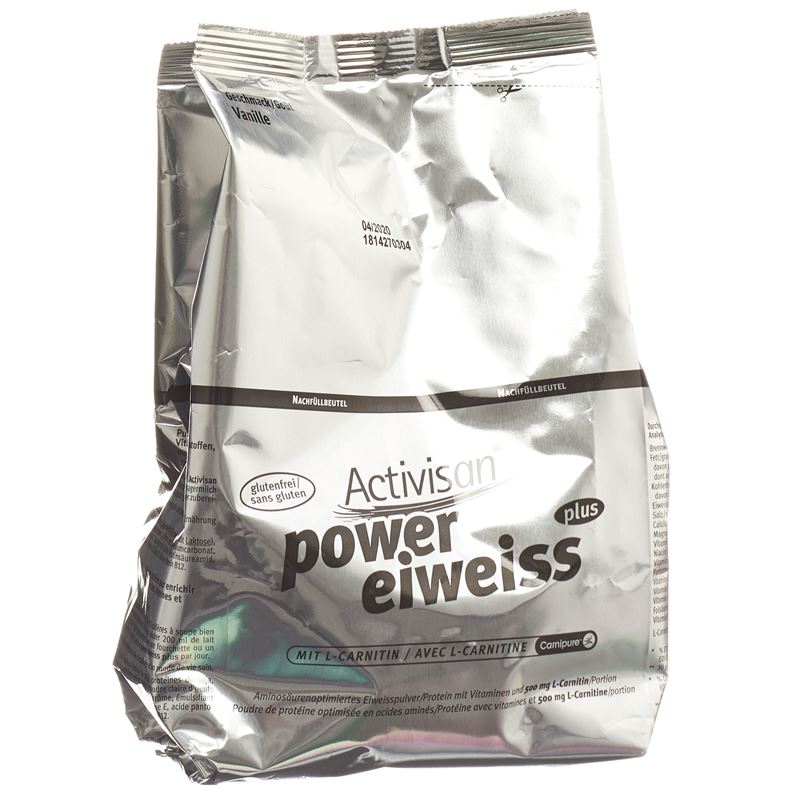 ACTIVISAN Power Eiweiss m L-Carnitin Van Btl 500 g