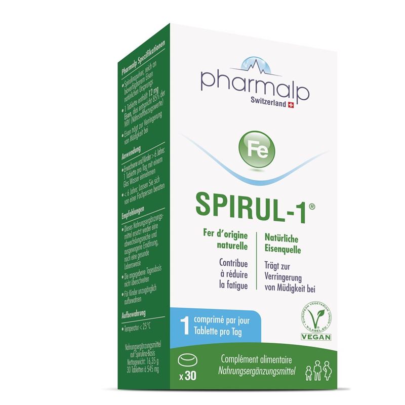 PHARMALP Spirul-1 Tabl 30 Stk