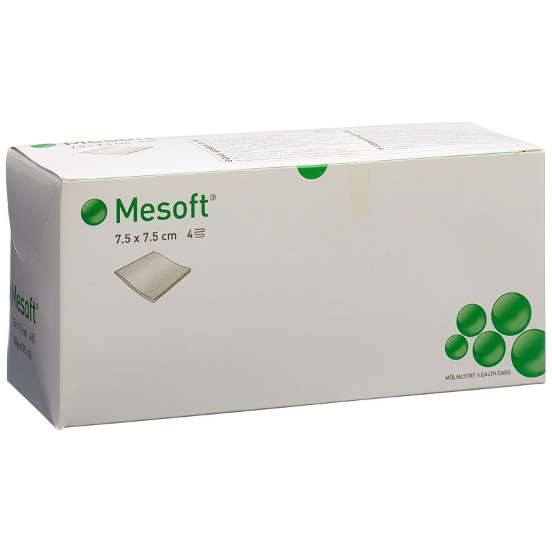 MESOFT NW Kompressen 7.5x7.5cm st 75 x 2 Stk