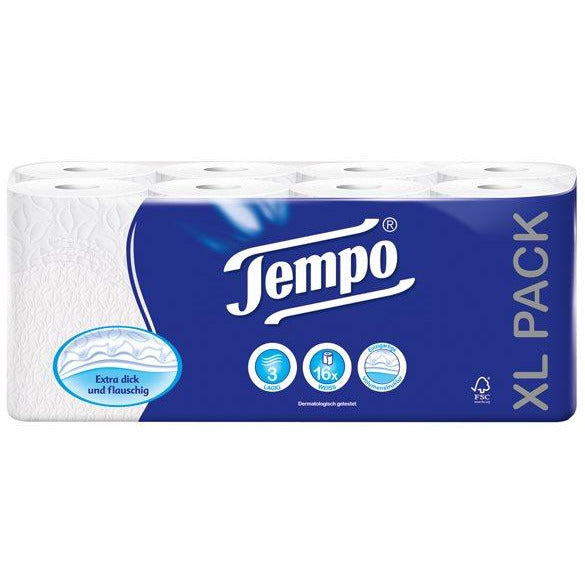 TEMPO Toilettenpapier Classic 3lag 150Blatt 16 Stk