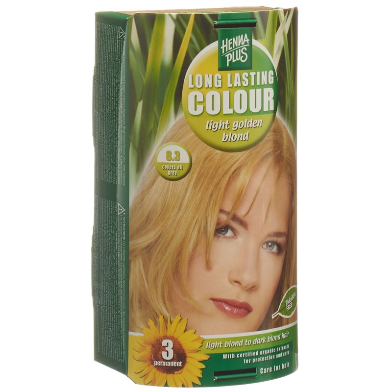 HENNA PLUS Long Last Colour 8.3 goldblond