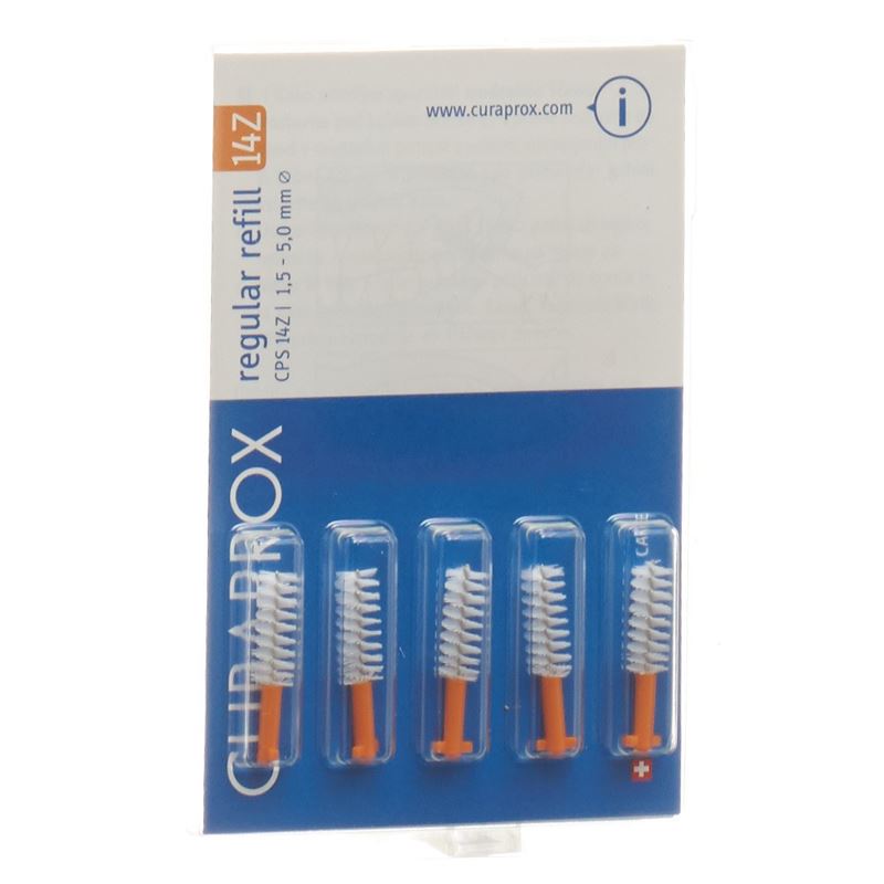 CURAPROX CPS 14Z Interdentalbürste orange 5 Stk