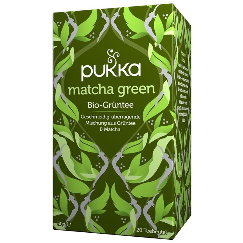 PUKKA Matcha Green Tee Bio Btl 20 Stk