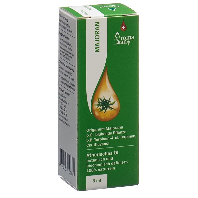 AROMASAN Majoran Äth/Öl in Schachtel Bio 5 ml