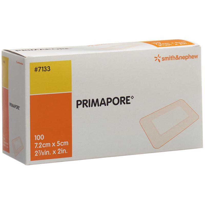 PRIMAPORE Wundverband 7.2x5cm steril 100 Stk