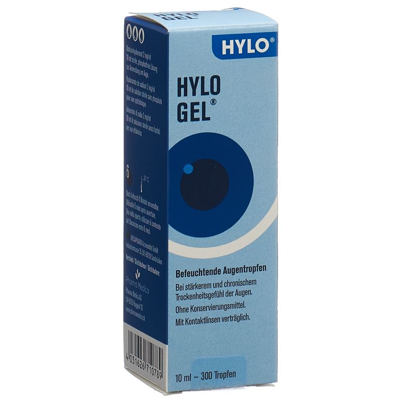 HYLO-GEL Gtt Opht 0.2 % Fl 10 ml