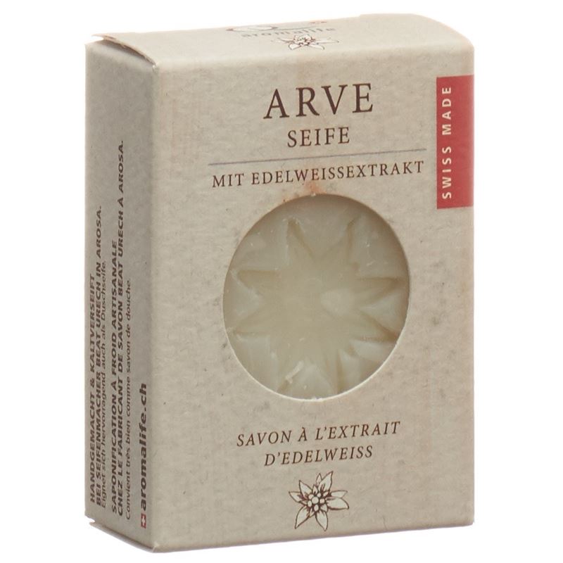 AROMALIFE ARVE Seife mit Edelweissextrakt 90 g