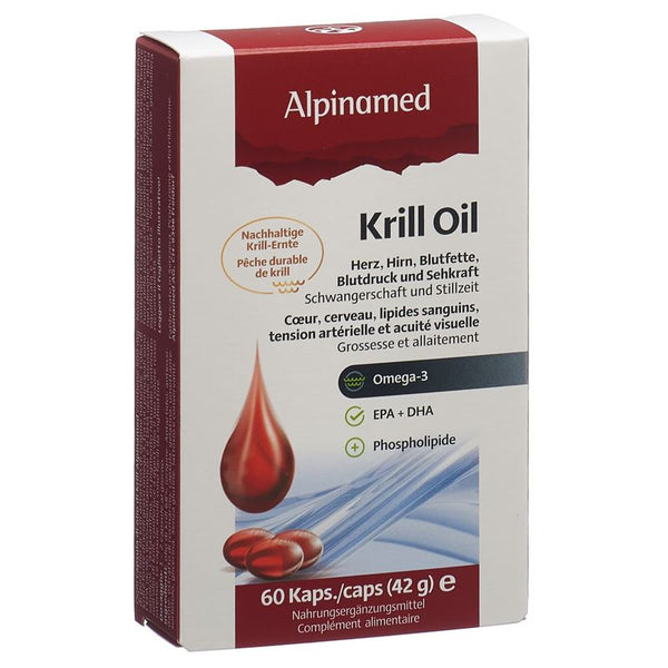 ALPINAMED Krill Oil Kaps 60 Stk