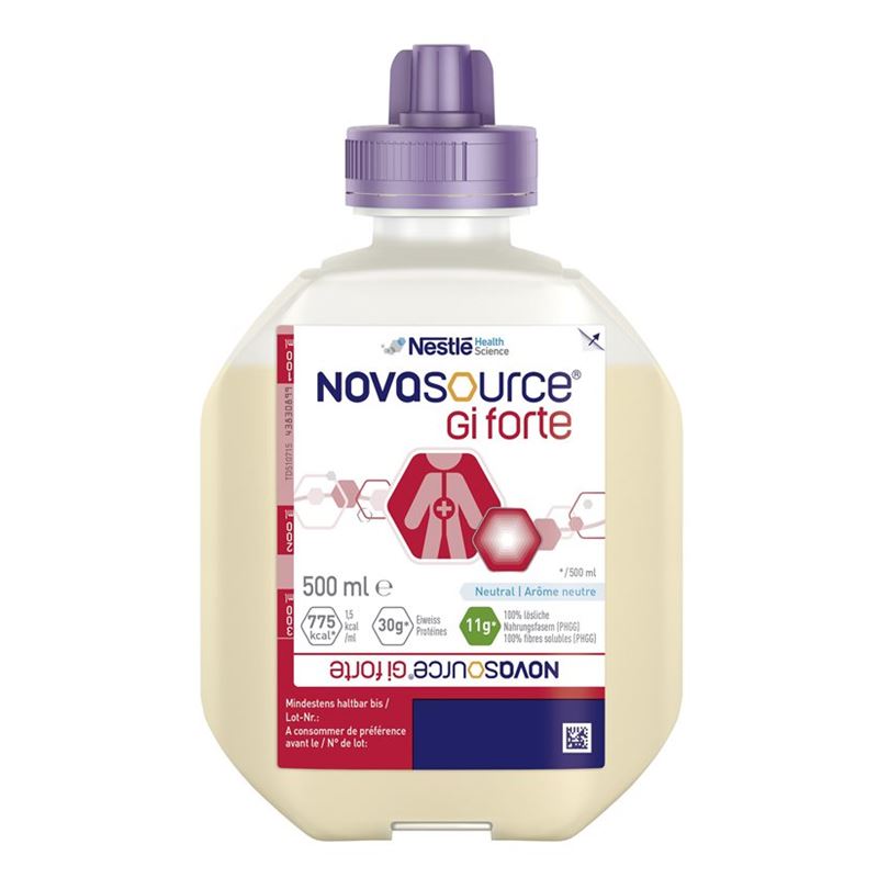 NOVASOURCE GI forte Neutral SmartFl 500 ml