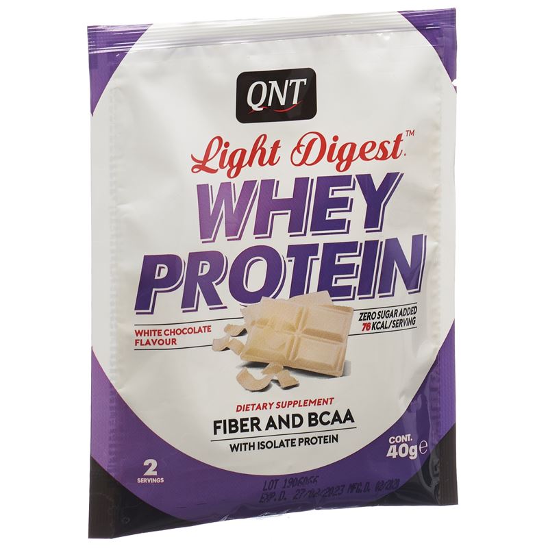 QNT Light Digest Whey Protein White Choco 40 g