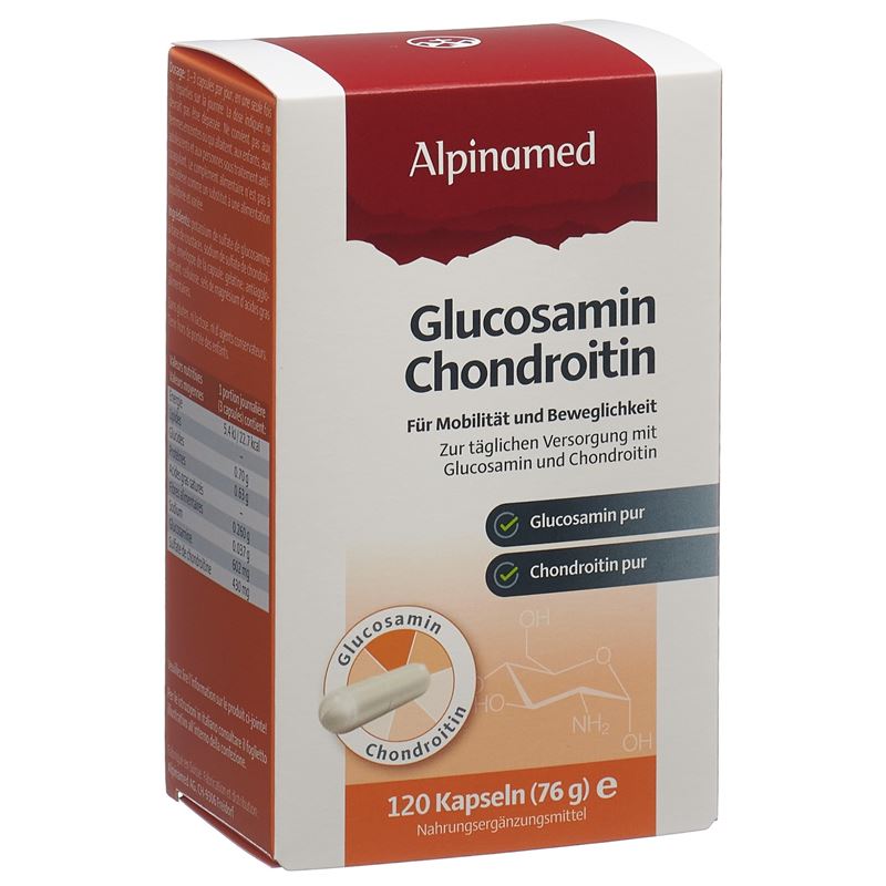 ALPINAMED Glucosamin Chondroitin Kaps 120 Stk