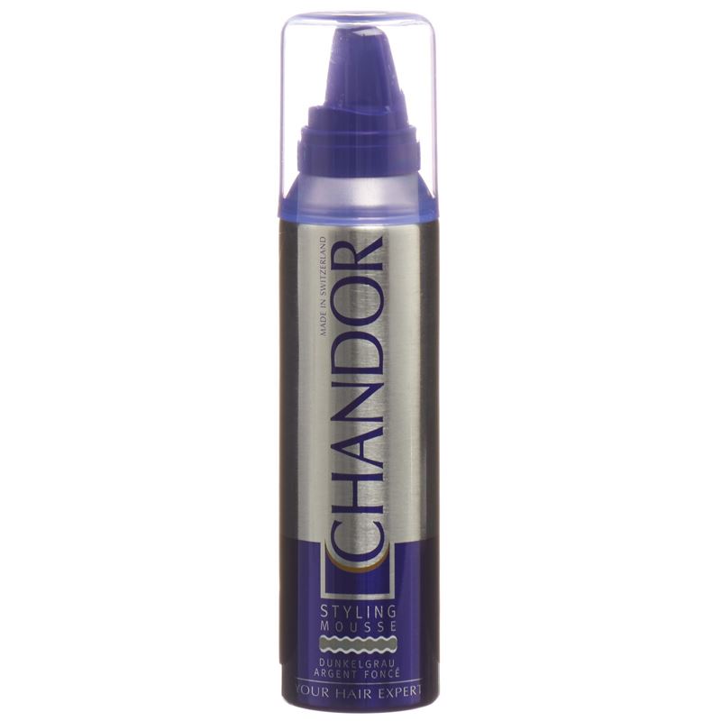 CHANDOR COLOUR Styling Mousse Dunkelgrau 150 ml