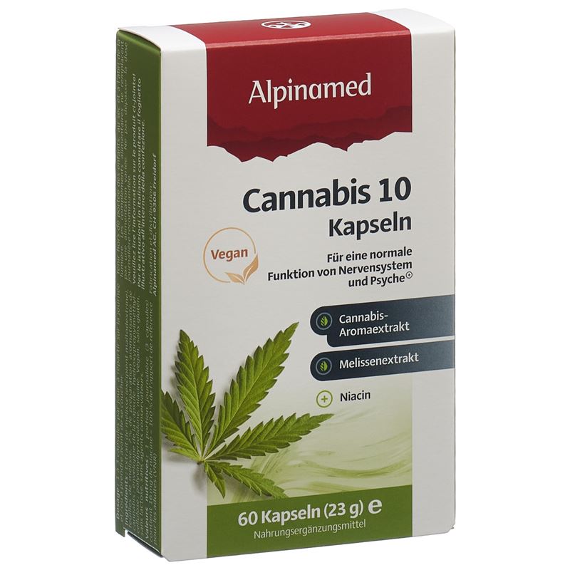 ALPINAMED Cannabis 10 Kaps 60 Stk