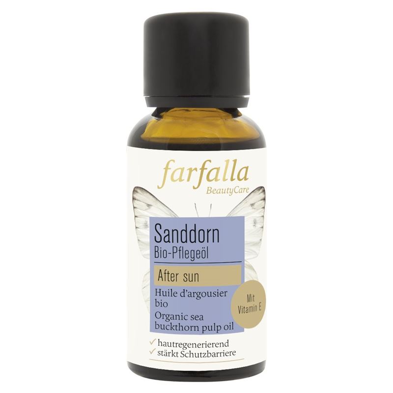 FARFALLA Bio-Pflegeöl Sanddornfruchtfleisch 30 ml