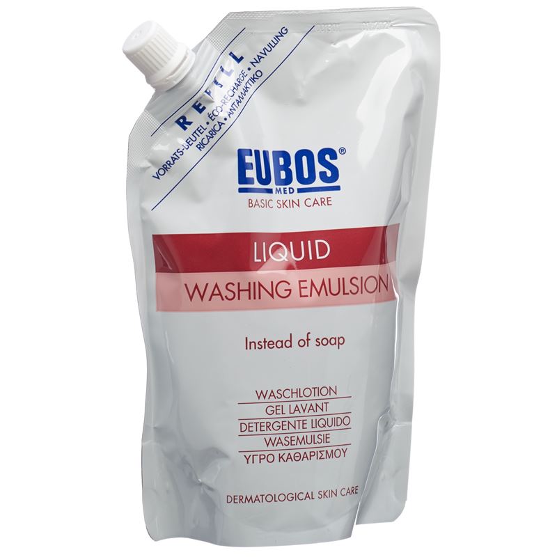 EUBOS Seife liq parf rosa refill 400 ml