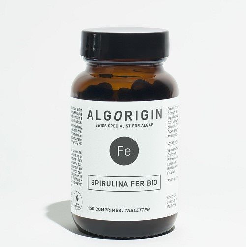 ALGORIGIN Eisen Spirulina Tabl Fl 120 Stk