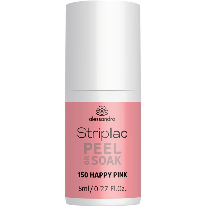 ALESSAN Striplac 2 0 Peel or Soak Happy Pink