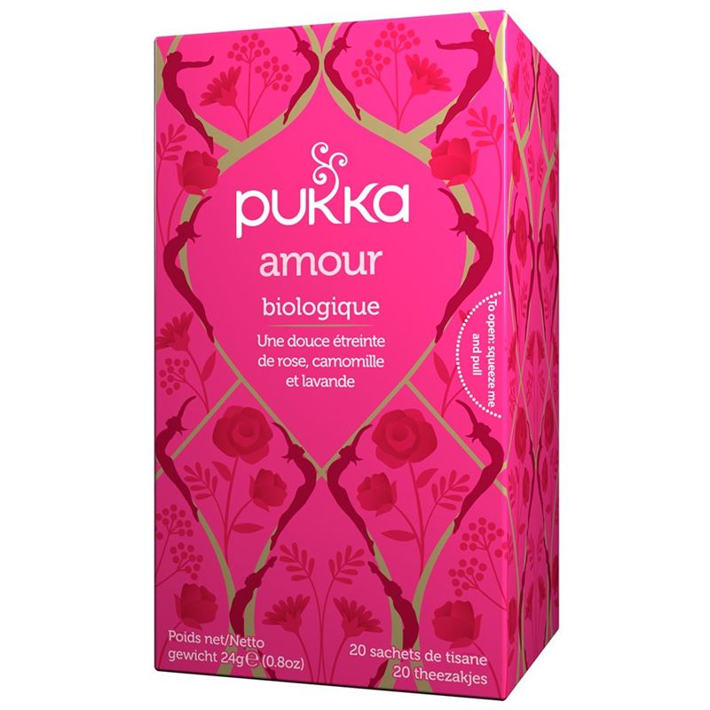 PUKKA Amour Thé Bio Btl 20 Stk