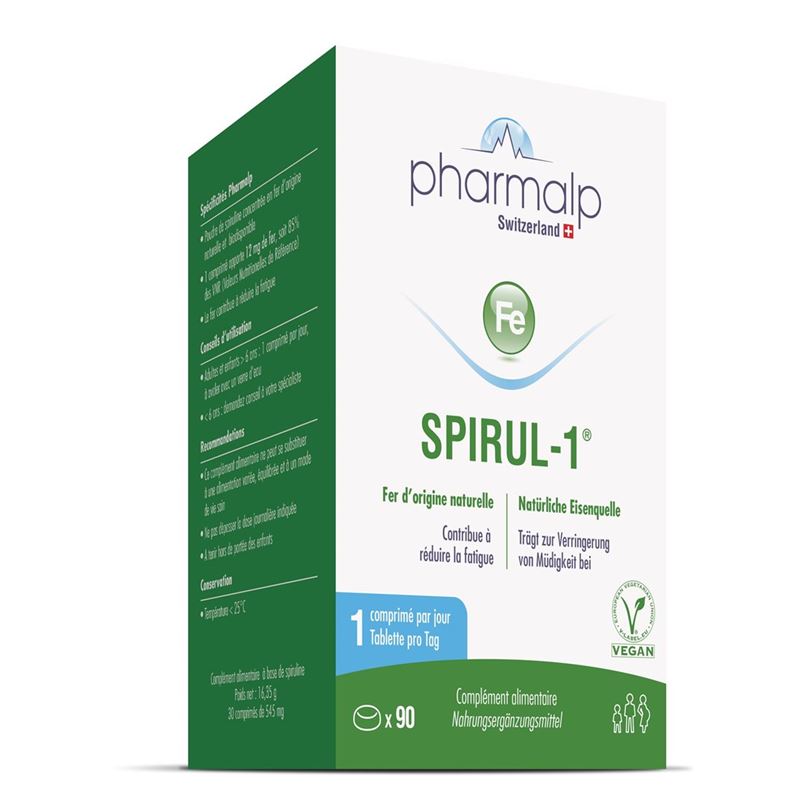 PHARMALP Spirul-1 Tabl 90 Stk