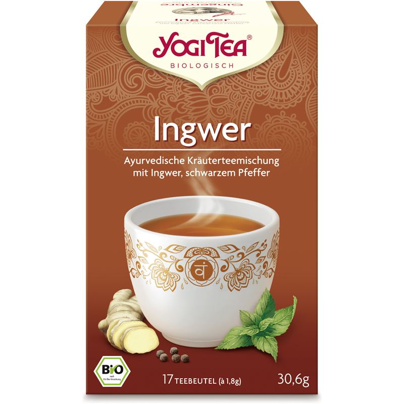 YOGI TEA Ingwer Tee 17 Btl 1.8 g