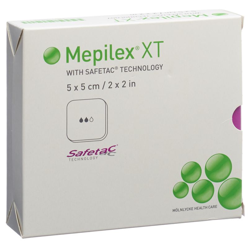 MEPILEX Safetac XT 5x5cm steril 5 Stk